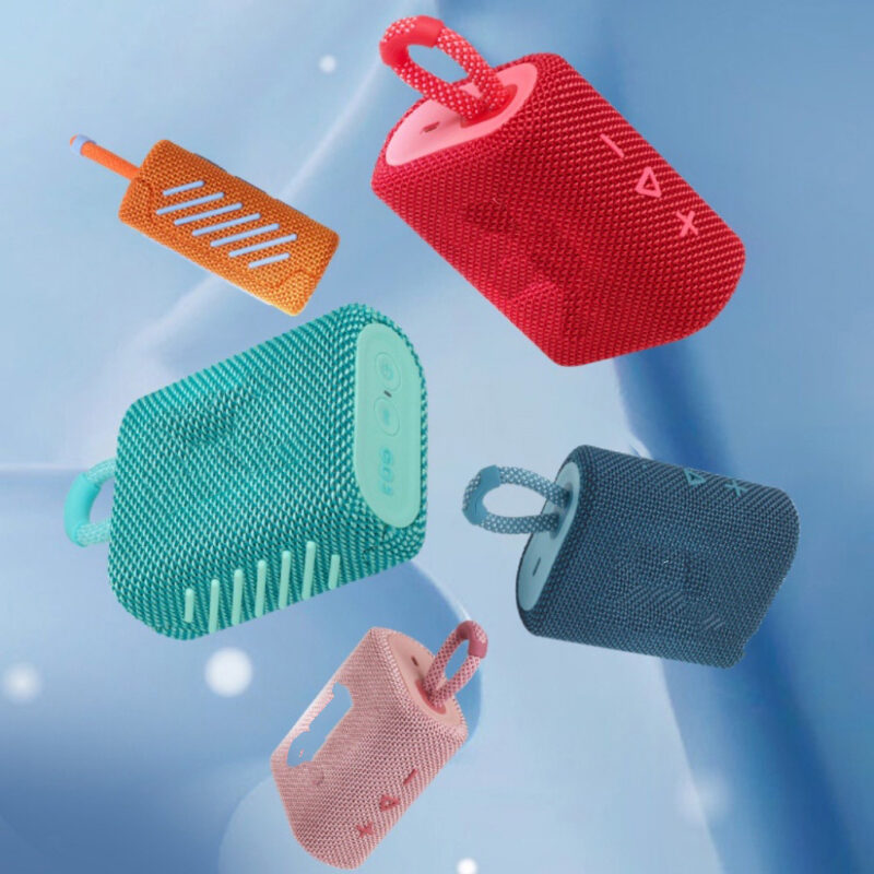 Caixa De Som Portátil Mini Go 3 Com Bluetooth