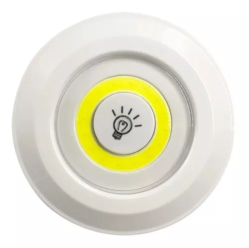 Kit 3 Luminária Lâmpada Led Spot Sem Fio Controle Remoto Cob - Imagem 5