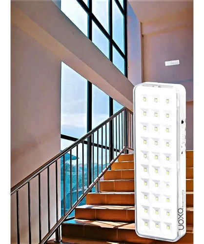 Luz de Emergência Lanterna Led Bivolt Bateria Recarregável Emergência P/ Mesa - Imagem 4