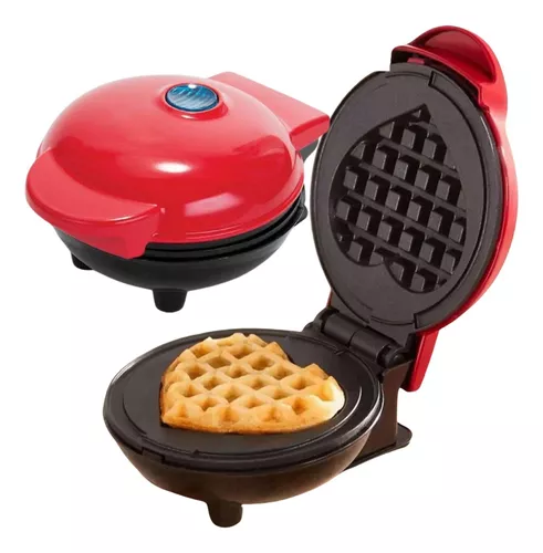 Mini Máquina de Waffles Coração 110v - Imagem 2