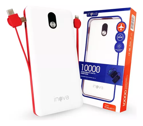 Carregador Portátil Inova 10000mah - Pow-6971 - Imagem 2