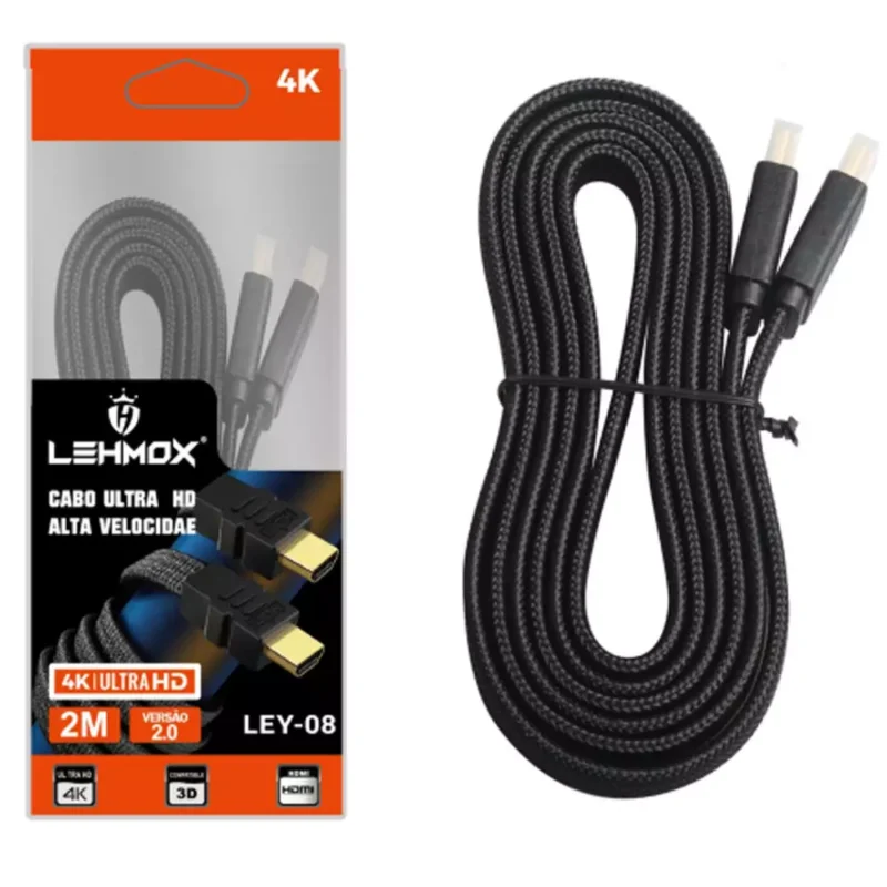 Cabo HDMI 1.4 3D  - 2 Metros - Imagem 3