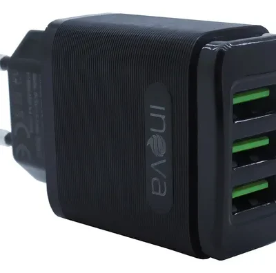 Carregador Turbo 3 USB IOS Inova 5.1A
