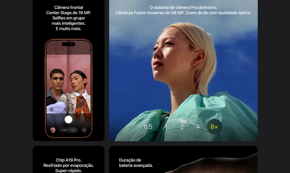 iPhone 17 Pro Max 256GB - Laranja-cósmico - Imagem 9