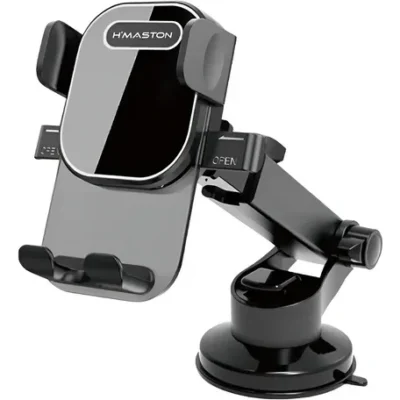 Suporte Veicular Universal Para Celular H'maston Preto