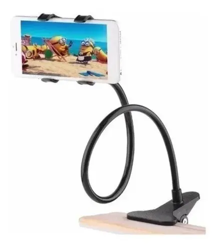 Suporte Para Celular Articulado Universal De Mesa Cama Garra - LE-035 IT-BLUE - Imagem 3